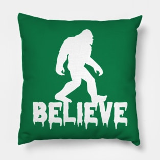 Bigfoot Believe Pillow