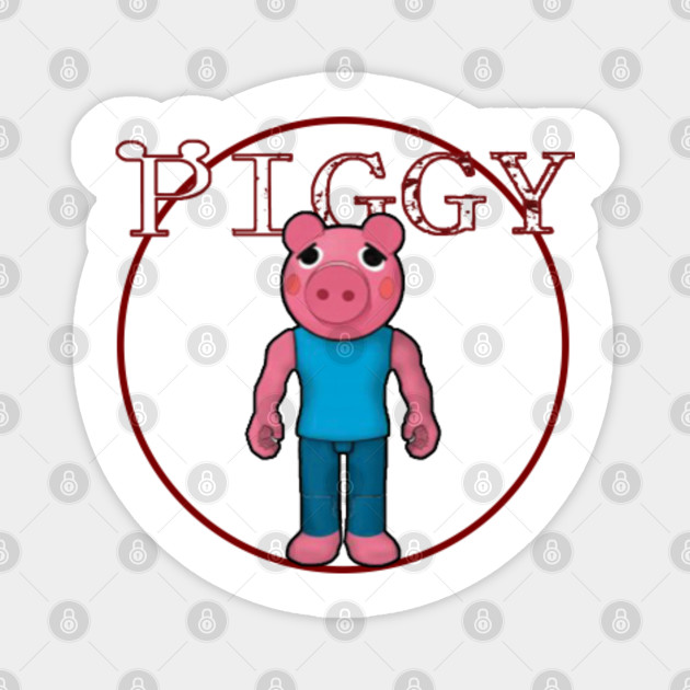 Piggy Roblox Roblox Game Piggy Roblox Characters Piggy Roblox Magnet Teepublic - roblox roblox magnet teepublic