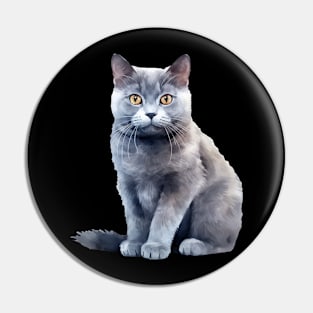 Chartreux Cat Pin