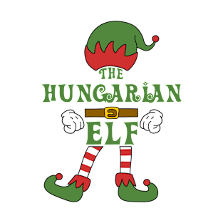 The Hungarian Elf Christmas Family Matching Outfits Group Attire T-Shirt