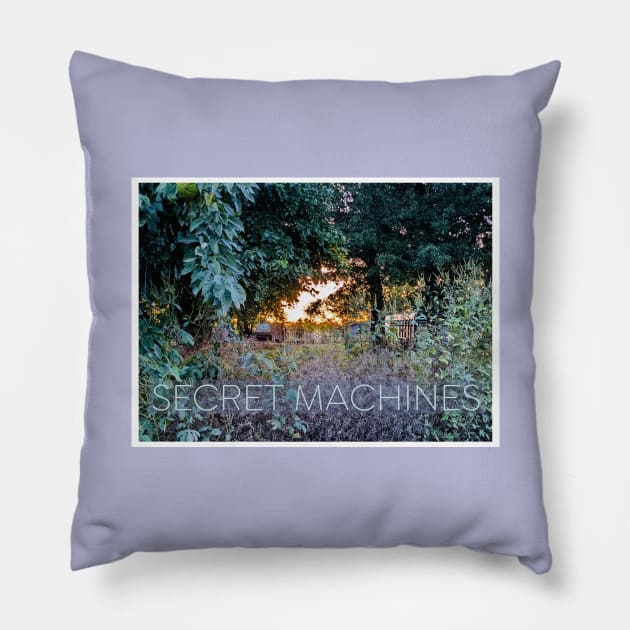 Secret Machines Pillow by Noah Monroe