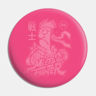 Beaker Meep Japanese Style Pink Pin