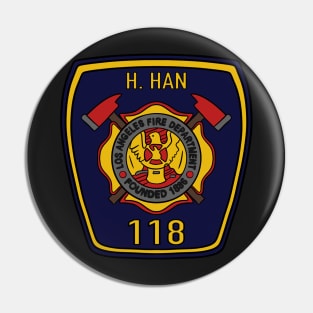 Station 118 LAFD Badge | 911 Chimney Pin