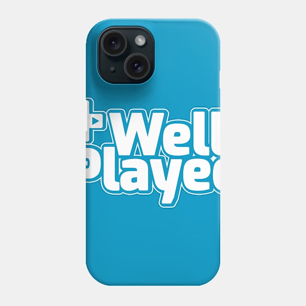 WellPlayed Main Logo New Teal Pocket Phone Case by WellPlayed