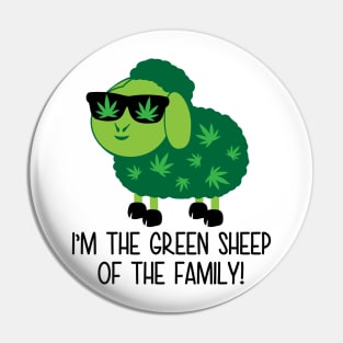 I’m the green sheep of the family Pin