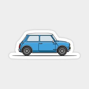 Classic Mini Cooper - Blue Magnet