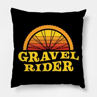 Gravel Rider Pillow