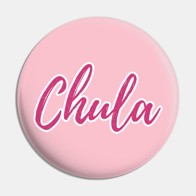 Chula - pink design Pin by verde