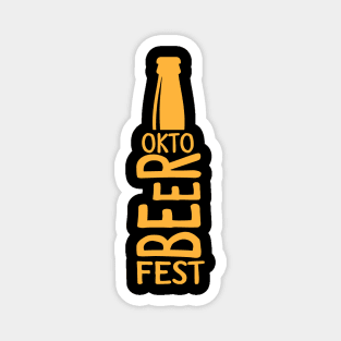 Oktoberfest Shirt OktoBeerFest Beer Stein Magnet