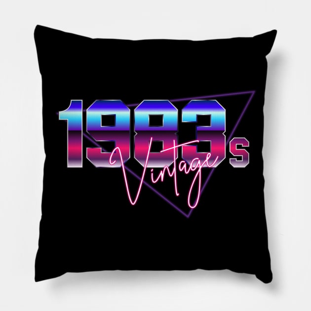 1983 Pillow by opoyostudio