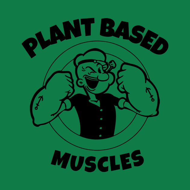 Powered by Plants Based Muscles Vegan Diet by RareLoot19