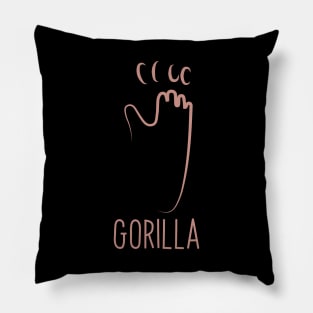 Gorilla Affe Tier Pillow