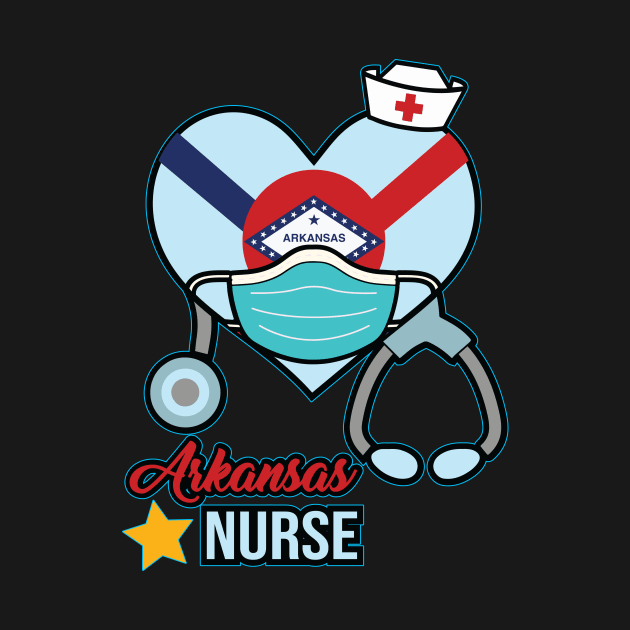 Arkansas Nurse  - Love RN LPN CNA State Nursing by ScottsRed