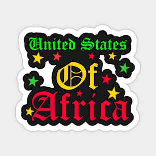 United States of Africa Magnet