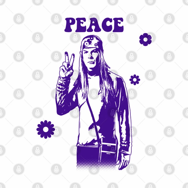 STAR TREK - Peace Hippie  2.0 - tie dye by ROBZILLA