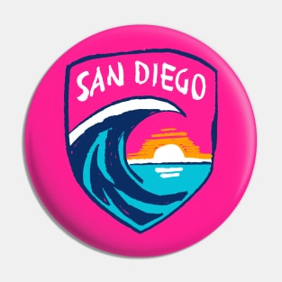 San Diego Waveeee FC 02 Pin