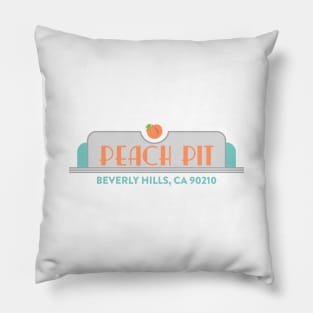 Peach Pit (Beverly Hills, 90210) Pillow