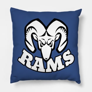 Rams mascot Pillow