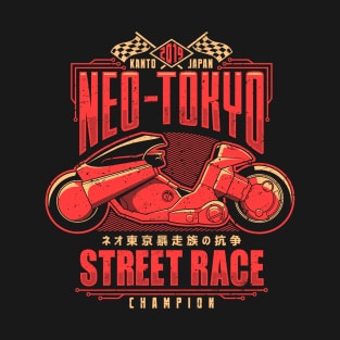 Neo-Tokyo Street Race Champion T-Shirt