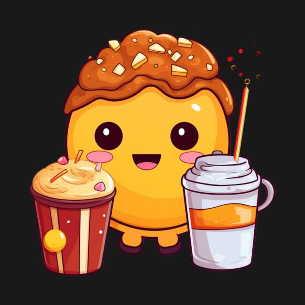 Donut kawaii  junk food T-Shirt cute  funny by nonagobich