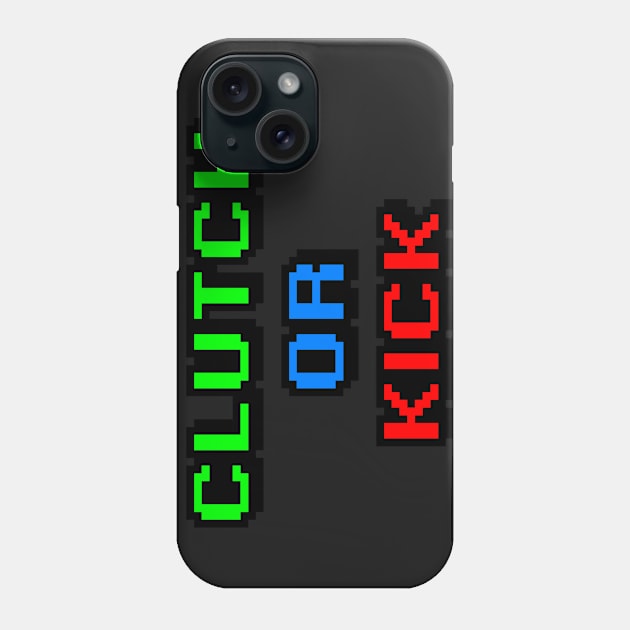 Clutch or Kick Phone Case by Roufxis