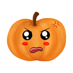 Angry kawaii pumpkin T-Shirt