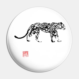 leopard des neiges Pin