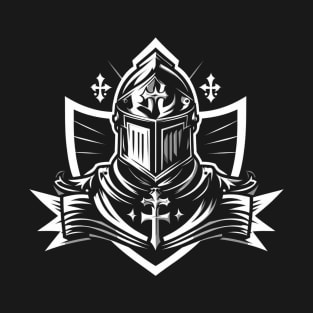 Templar Knight: Crusader Art Graphic Art T-Shirt