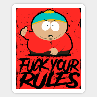 Eric Cartman Stickers Teepublic