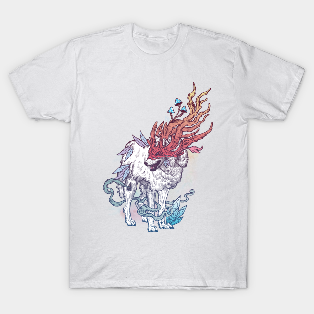 Spirit Wolf - Animals - T-Shirt