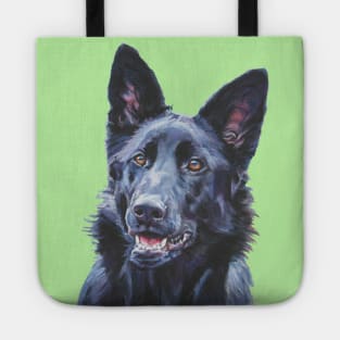 German Shepherd Fine Art Painting Tote