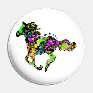 Horse in the Wild Born to Be Free. Pin