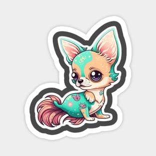 Chihuahua Mermaidicus Magnet