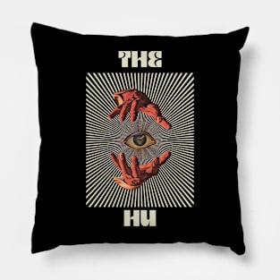 Hand Eyes The Hu Pillow