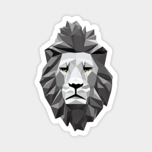 Grey Lion Magnet