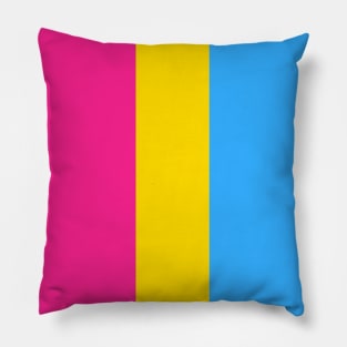 Proud Pansexual Pride Flag (Proud LGBTQ+ Community Pride Flag) Pillow