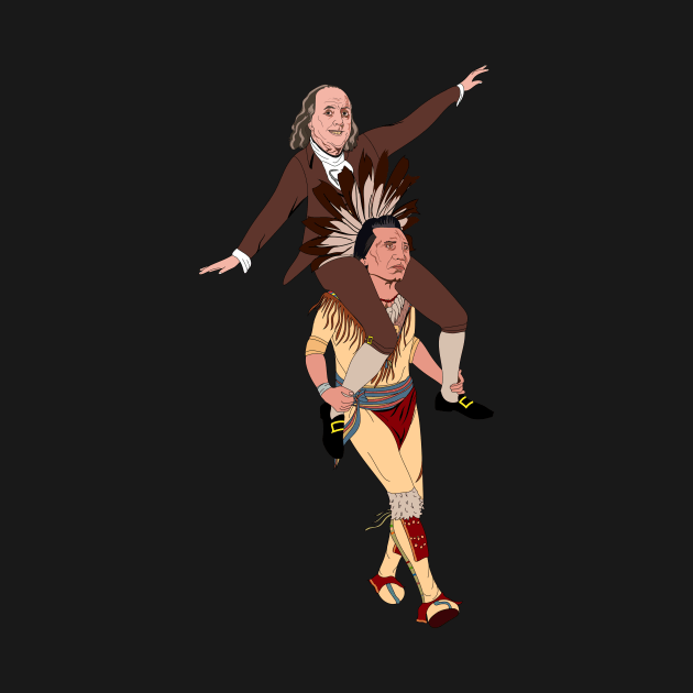 Benjamin Franklin and Iroquois Confederacy by RMZ_NYC