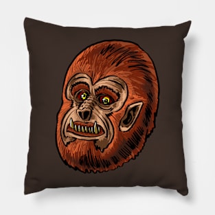 Meh Spooky Wolfman Pillow