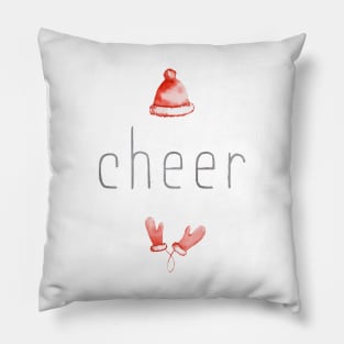 Holiday Merry Christmas Cheer Pillow