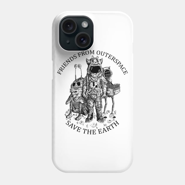 Save the earth Phone Case by Masrofik