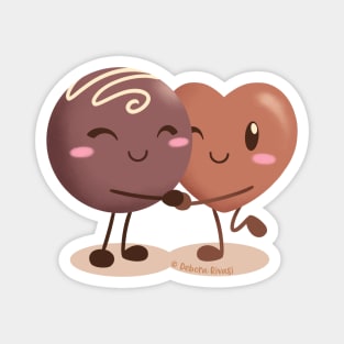 Lovely chocolates - Hug Magnet