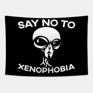 Say No to Xenophobia Tapestry