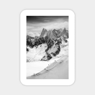 Chamonix Aiguille du Midi Mont Blanc Massif France Magnet
