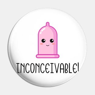 Cute Birth Control Condom Pin