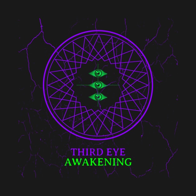 Third Eye Awakening by Vintage Oldschool Apparel 