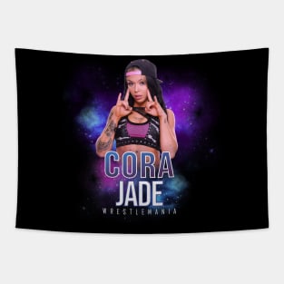 cora jade wrestle Tapestry