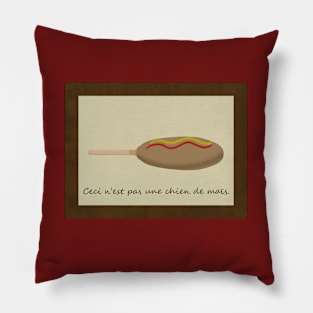 This is not a Corndog. Pillow