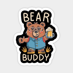 "Bear Buddy" design Magnet