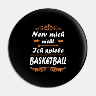 Basketball Mannschaft Team Geschenk Mädchen Frauen Pin