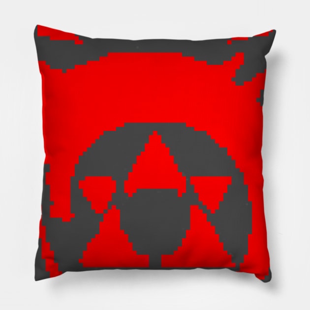 Ouroboros FMA Pixel Art Pillow by wakkaflakkaflame